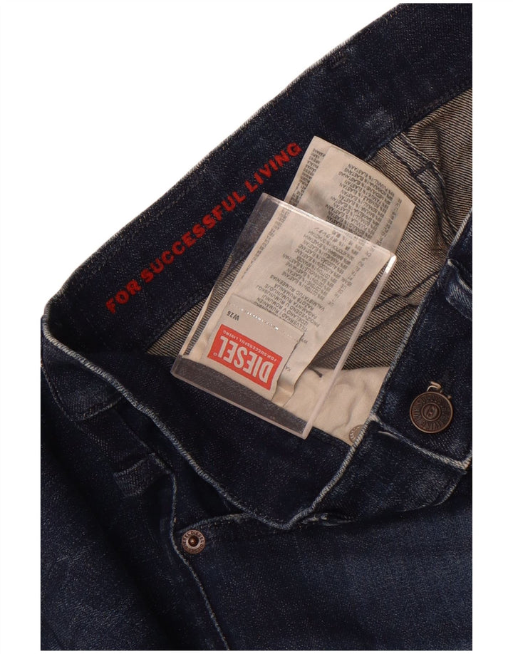 Diesel Womens Slim Jeans W26 L31 Blue Cotton