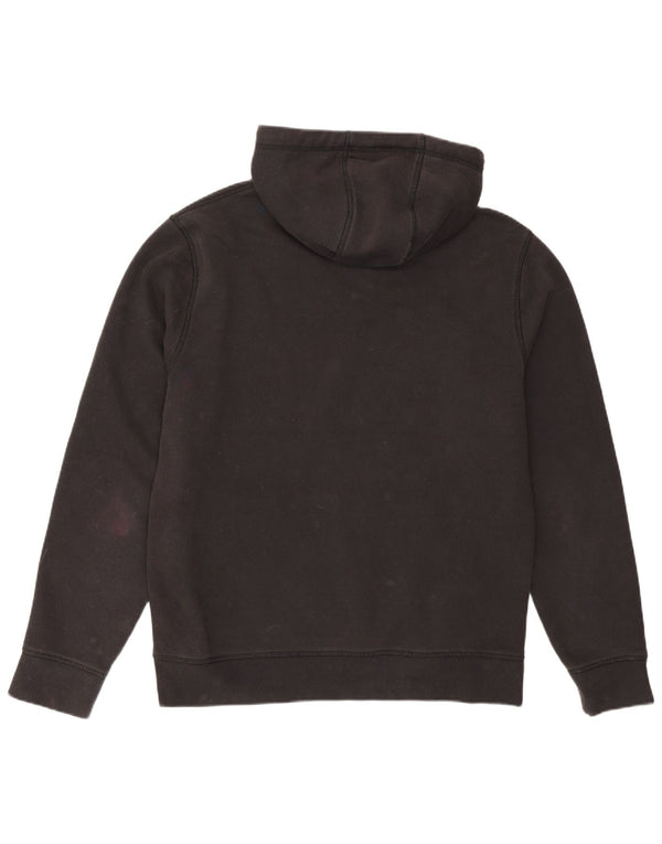 Tommy Hilfiger Mens Graphic Hoodie Jumper Large Black Cotton