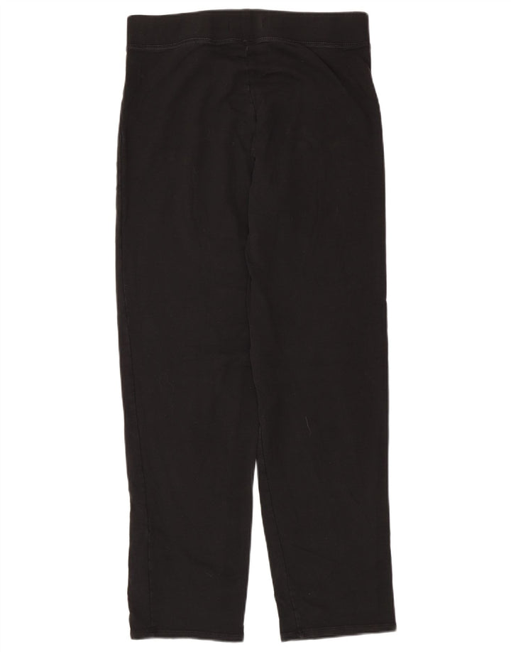 Marks & Spencer Womens Leggings UK 12 Medium Black Cotton