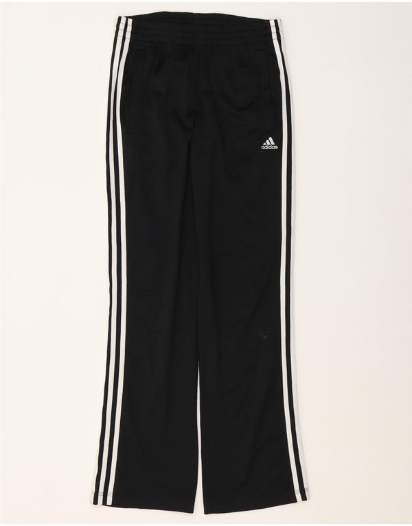 Adidas Girls Tracksuit Trousers 13-14 Years Black Polyester