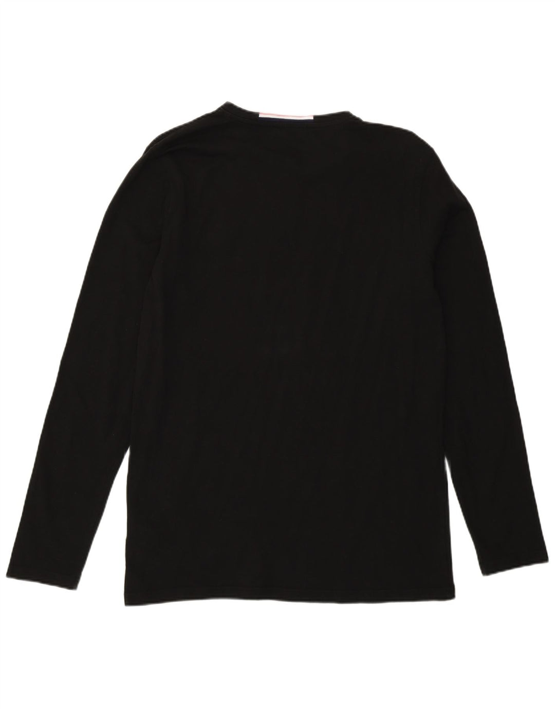 U.S. Polo Assn. Mens Top Long Sleeve Large Black Cotton