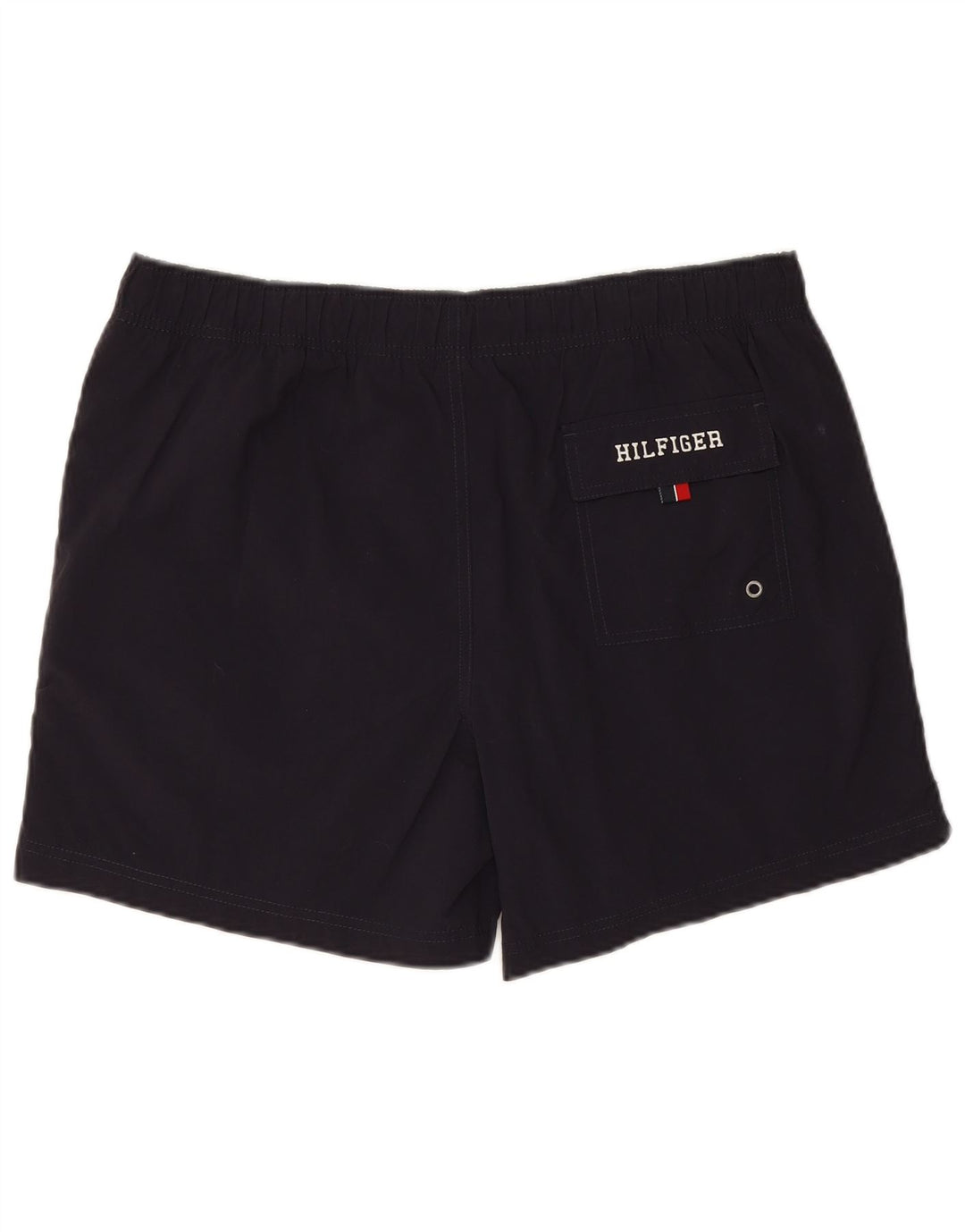 TOMMY HILFIGER Mens Swimming Shorts Medium  Navy Blue Nylon