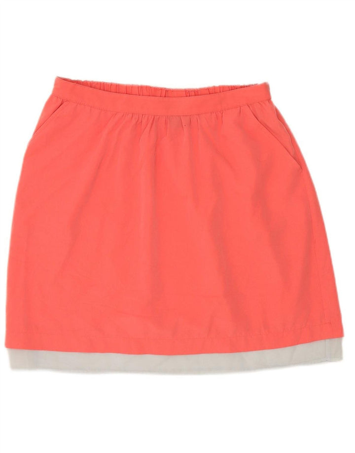MOSSIMO Womens A-Line Skirt Medium W28  Red Colourblock Polyester