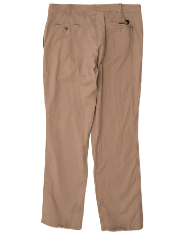 DOCKERS Mens Khakis Straight Chino Trousers W38 L34  Beige