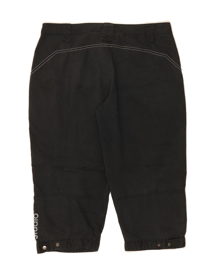 NIKE Womens Dri Fit Bermuda Shorts UK 12 Medium W28 Black Cotton Vintage Nike and Second-Hand Nike from Messina Hembry 