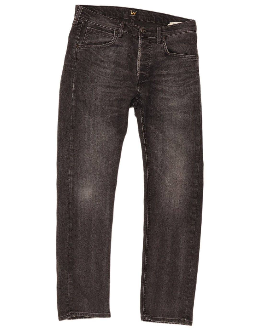 Lee Mens Daren Straight Jeans W31 L30 Grey Cotton