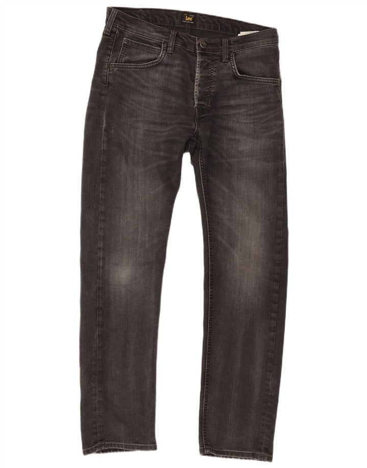 Lee Mens Daren Straight Jeans W31 L30 Grey Cotton