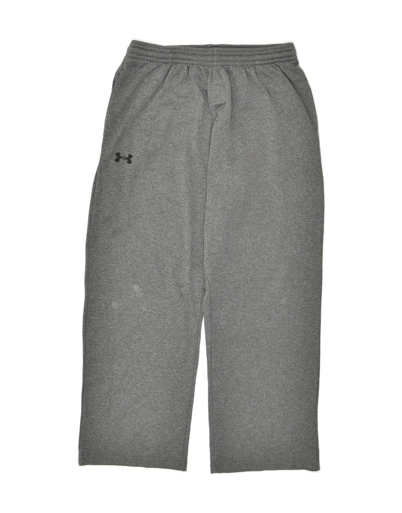 UNDER ARMOUR Mens Tracksuit Trousers Large Grey Polyester | Vintage Under Armour | Thrift | Second-Hand Under Armour | Used Clothing | Messina Hembry 