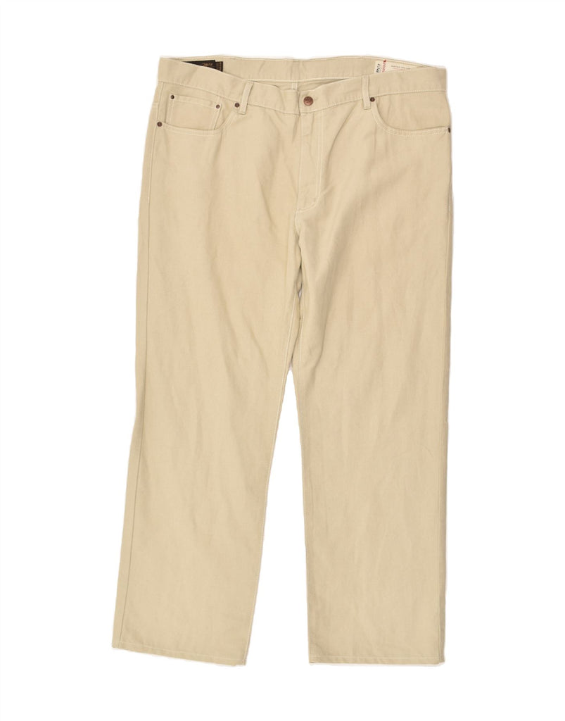 MARLBORO CLASSICS Mens Straight Casual Trousers W42 L34  Beige | Vintage Marlboro Classics | Thrift | Second-Hand Marlboro Classics | Used Clothing | Messina Hembry 