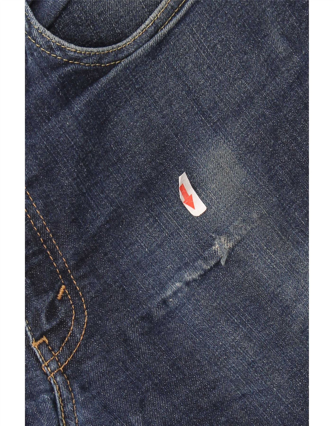 Levi's Mens 514 Straight Jeans W32 L30 Navy Blue Cotton