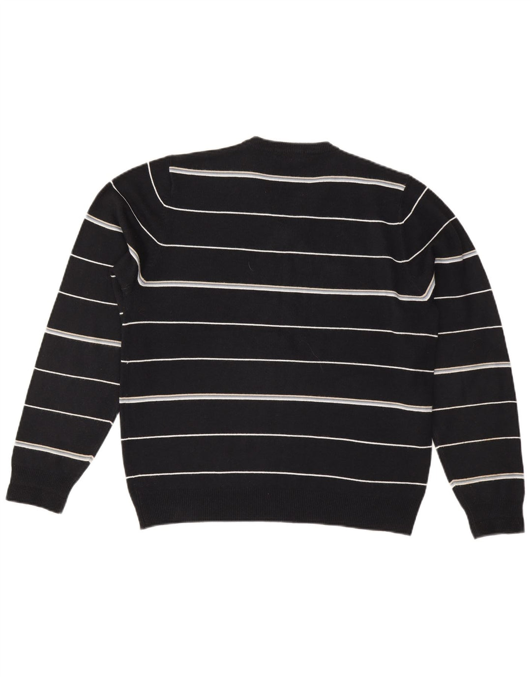 Marks & Spencer Mens Blue Harbour V-Neck Jumper Sweater Medium Navy Blue