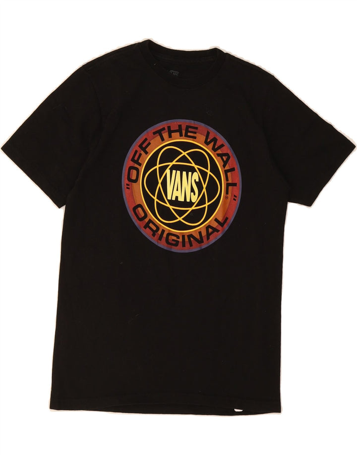 VANS Mens Graphic T-Shirt Top Medium Black Cotton Vintage Vans and Second-Hand Vans from Messina Hembry 