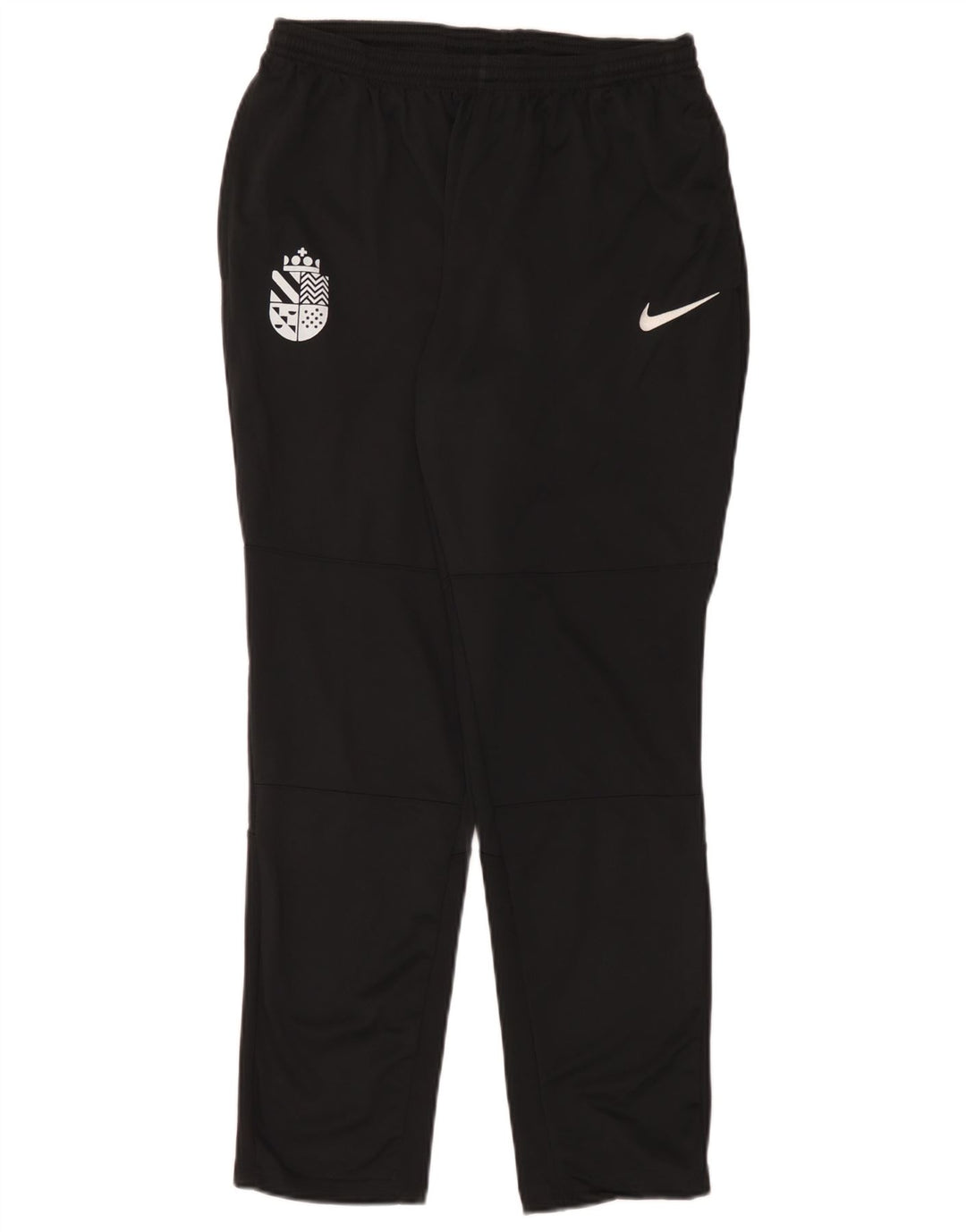 Nike Mens Dri Fit Tracksuit Trousers Large Black Polyester