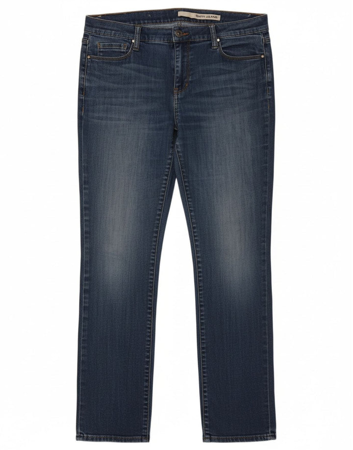 DKNY Womens Slim Jeans US 6 Medium W30 L28 Blue Cotton