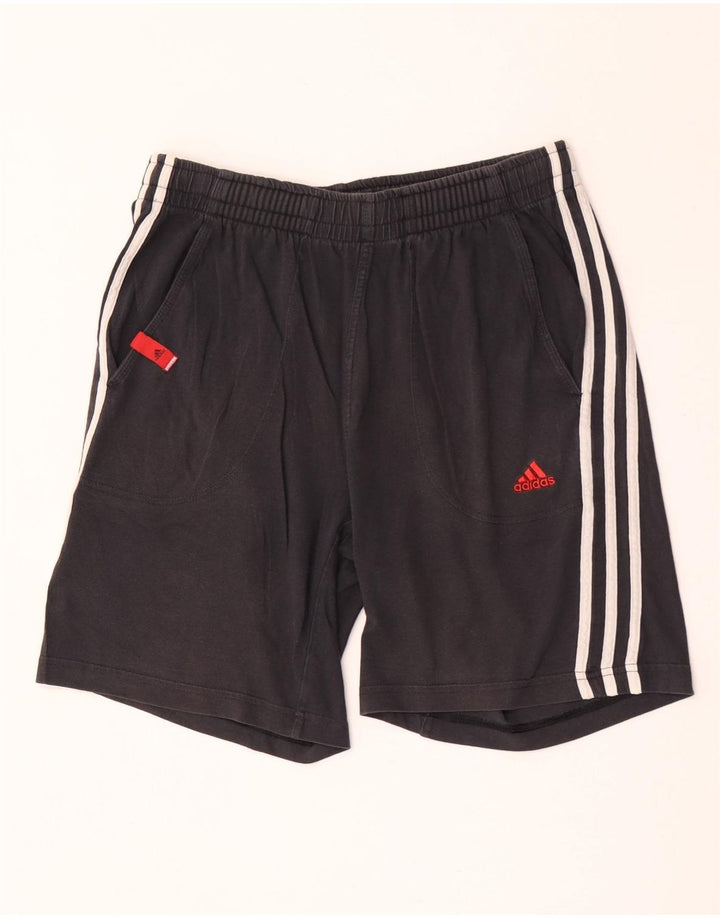 Adidas Mens Sport Shorts Medium  Black Cotton
