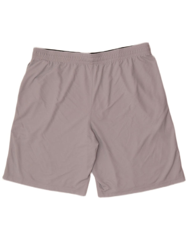Under Armour Mens Graphic Sport Shorts 2XL Grey Polyester