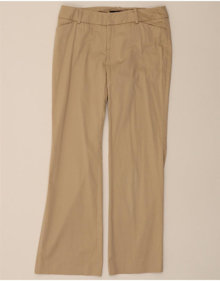 MOSSIMO Womens Bootcut Casual Trousers US 10 Large W30 L31 Brown Cotton Vintage Mossimo and Second-Hand Mossimo from Messina Hembry 