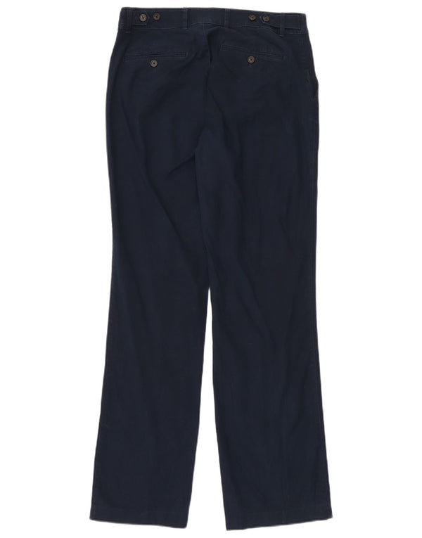 RALPH LAUREN Mens Straight Chino Trousers US 6 Medium W32 L34 Navy Blue