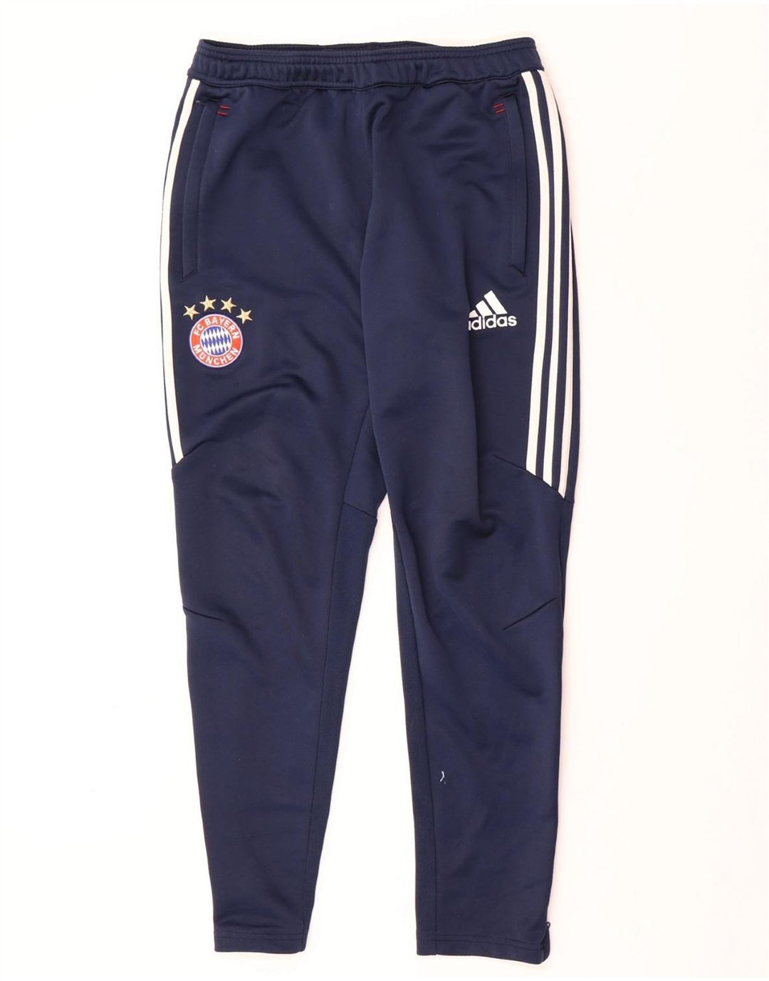 ADIDAS Mens FC Bayern Munchen Tracksuit Trousers Joggers Medium Navy Blue