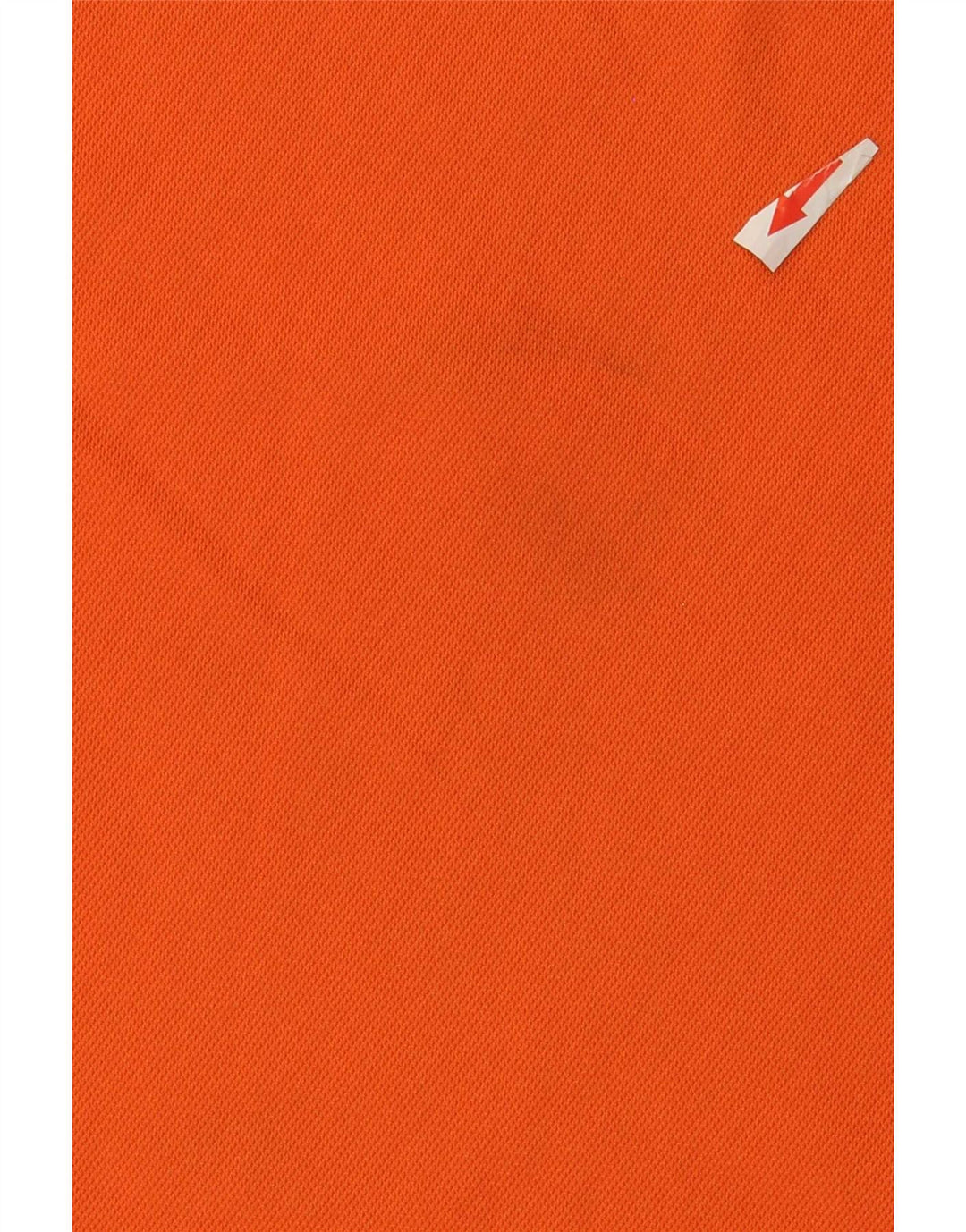 Adidas Mens T-Shirt Top Small Orange Polyester