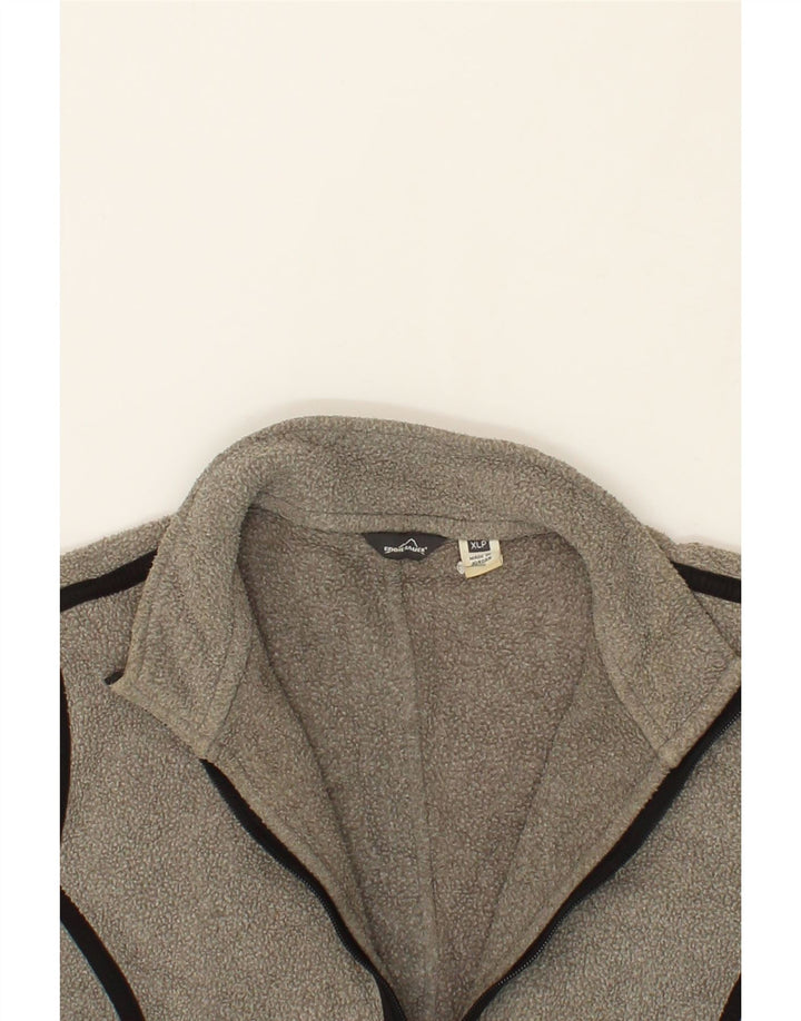 EDDIE BAUER Womens Fleece Jacket UK 18 XL Grey Polyester Vintage Eddie Bauer and Second-Hand Eddie Bauer from Messina Hembry 