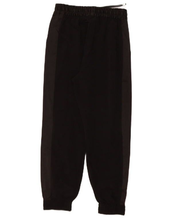 Topshop Womens Loose Fit Joggers Trousers UK 4 XS W24 L24 Black Polyester