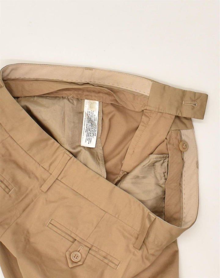 MASSIMO DUTTI Womens Straight Casual Trousers EU 38 Medium W28 L29 Brown | Vintage Massimo Dutti | Thrift | Second-Hand Massimo Dutti | Used Clothing | Messina Hembry 