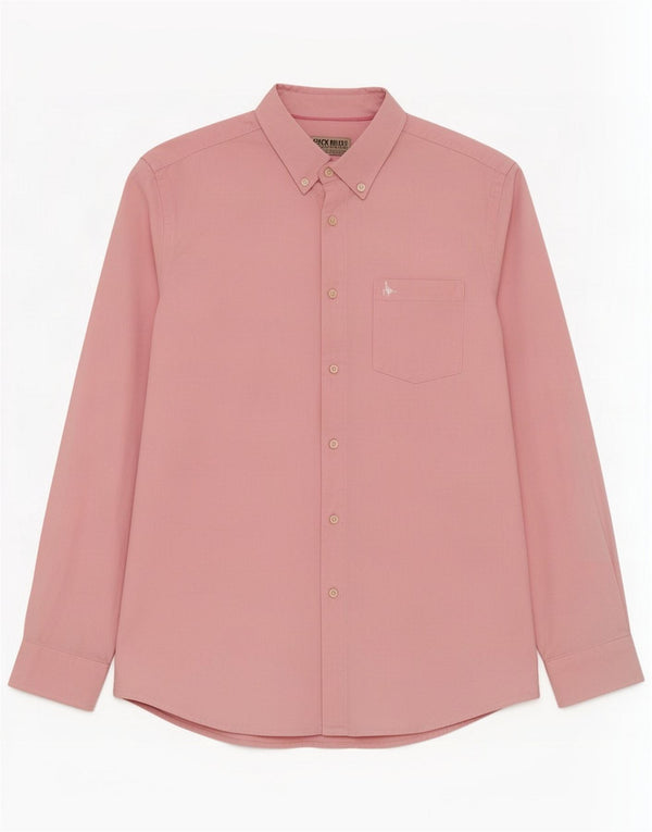 Jack Wills Mens Shirt Medium Pink Cotton