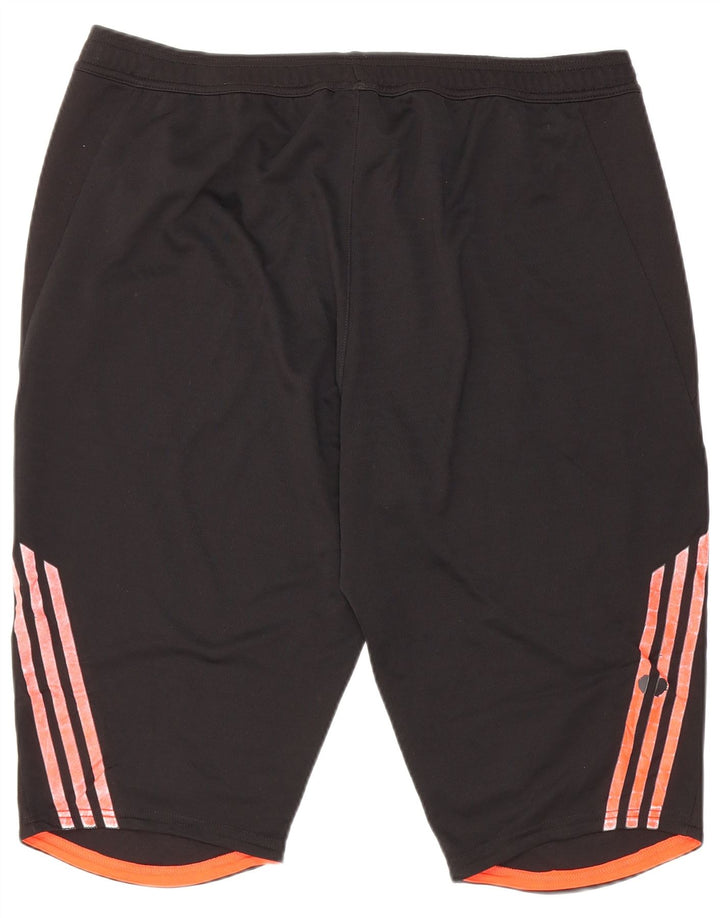 Adidas Mens Predator Sport Shorts XL Black Colourblock Polyester