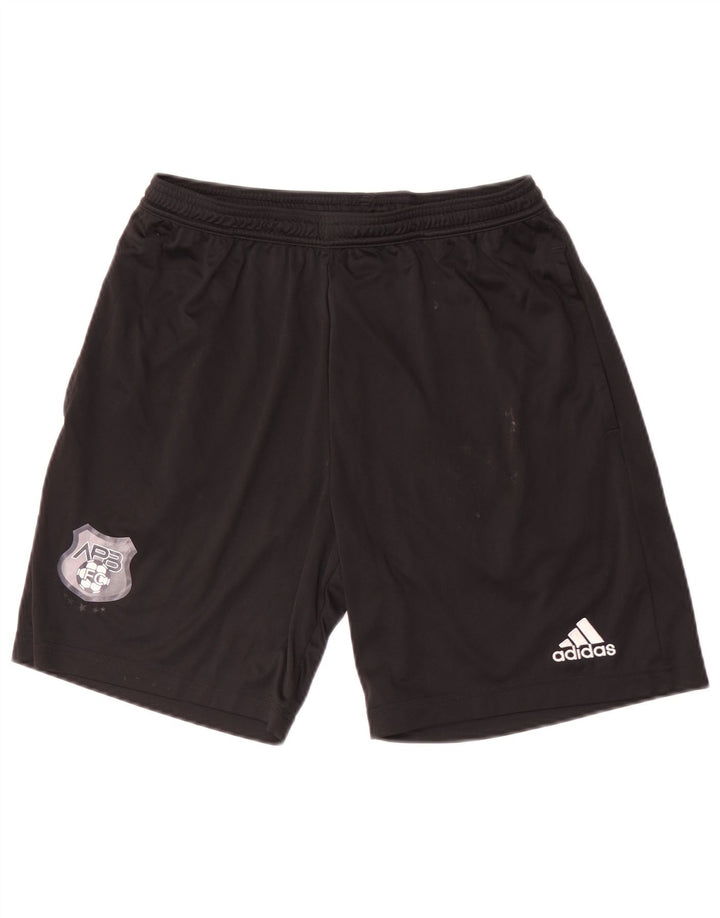 Adidas Mens APB Wingate FC Sport Shorts Large Black Polyester