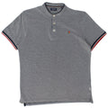 Jack & Jones Mens Polo Shirt Large Navy Blue Cotton