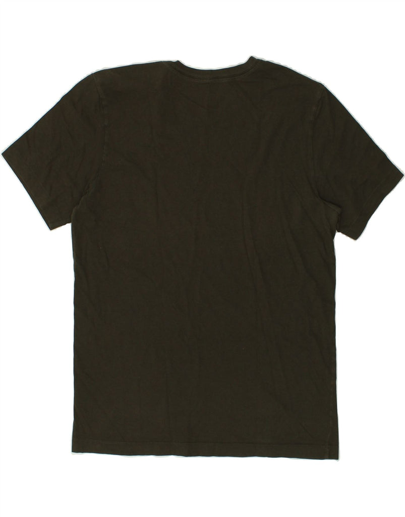 NIKE Mens T-Shirt Top Medium Khaki Cotton | Vintage Nike | Thrift | Second-Hand Nike | Used Clothing | Messina Hembry 