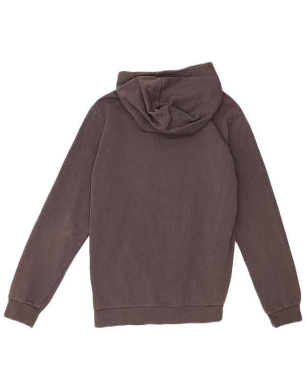 Champion Boys Graphic Hoodie Jumper 13-14 Years XL Grey Cotton