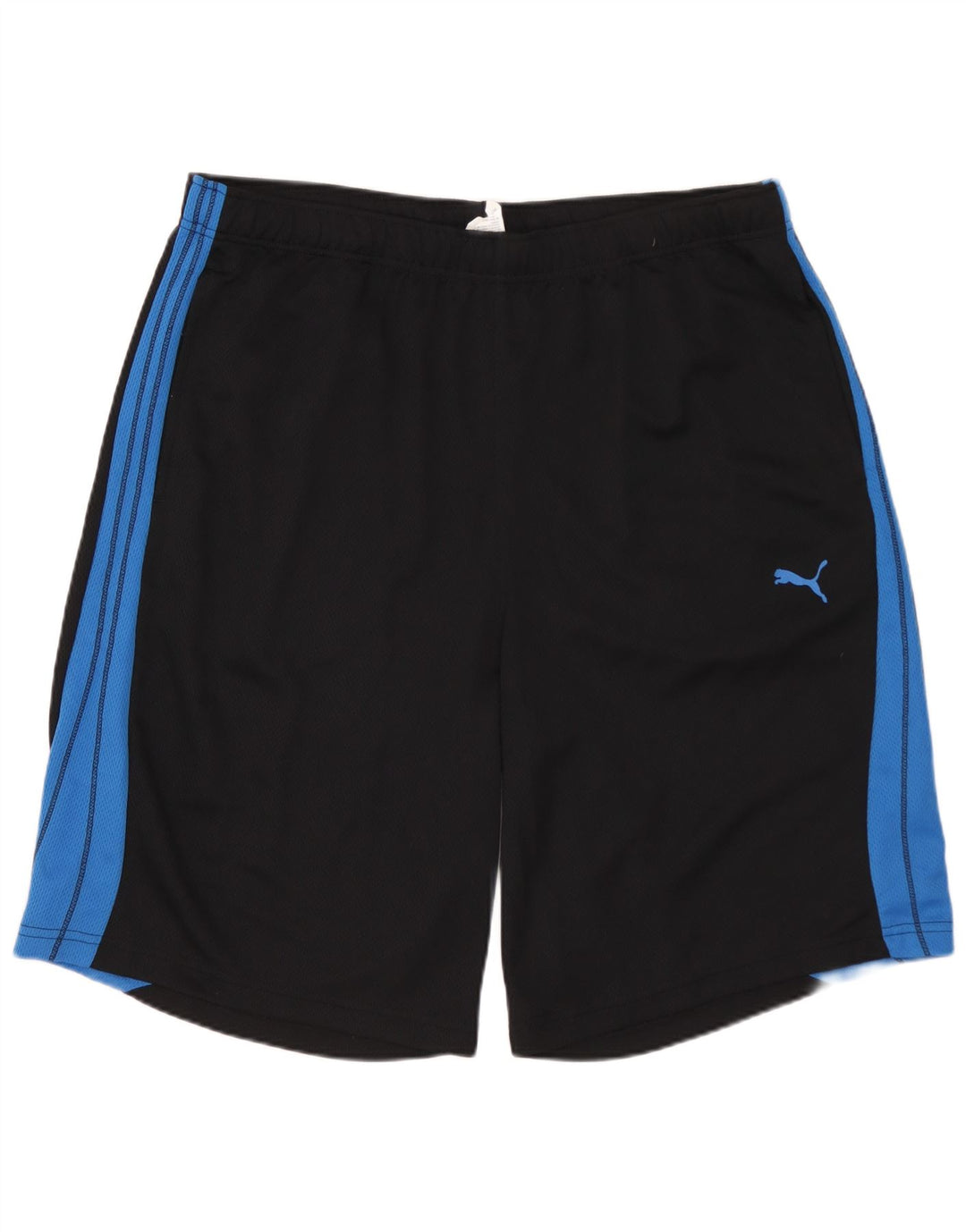 PUMA Mens Sport Shorts Large  Black Colourblock Polyester