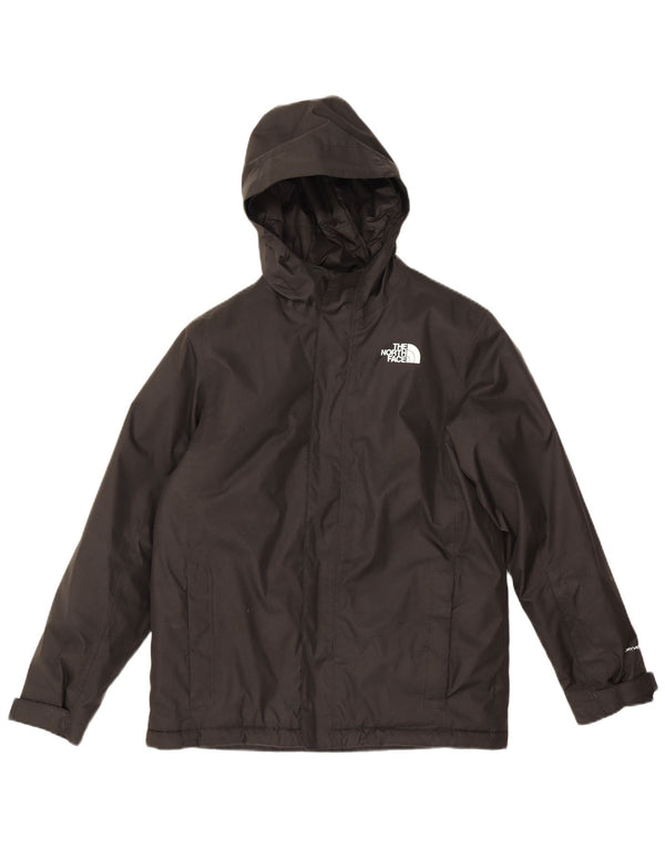 The North Face Boys Hooded Windbreaker Jacket 14-15 Years XL Black