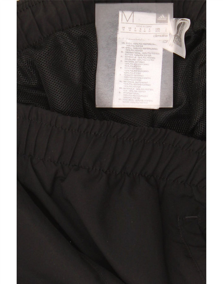 Adidas Mens Climalite Graphic Bermuda Sport Shorts Medium  Black Polyester