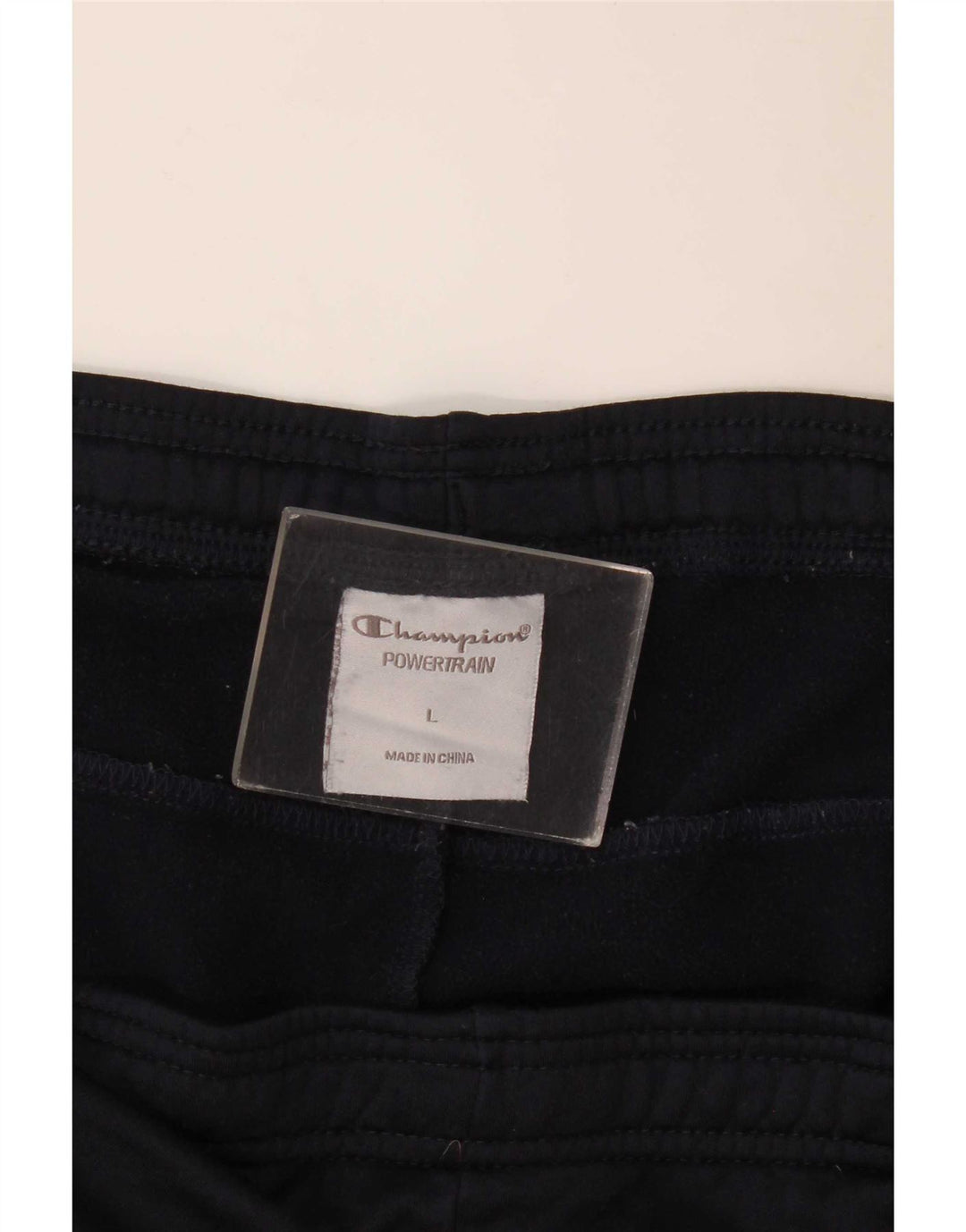 Champion Mens Tracksuit Trousers Large Navy Blue Polyester