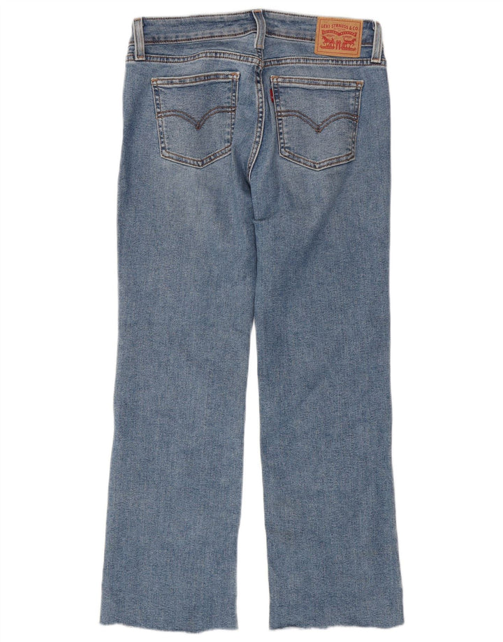 Levi's Womens Super Low Bootcut Jeans W28 L30 Blue Cotton