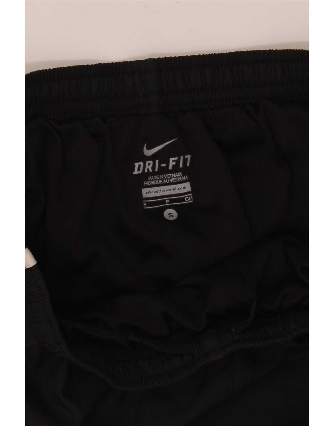Nike Womens Dri Fit Sport Shorts UK 10 Small Black Polyester