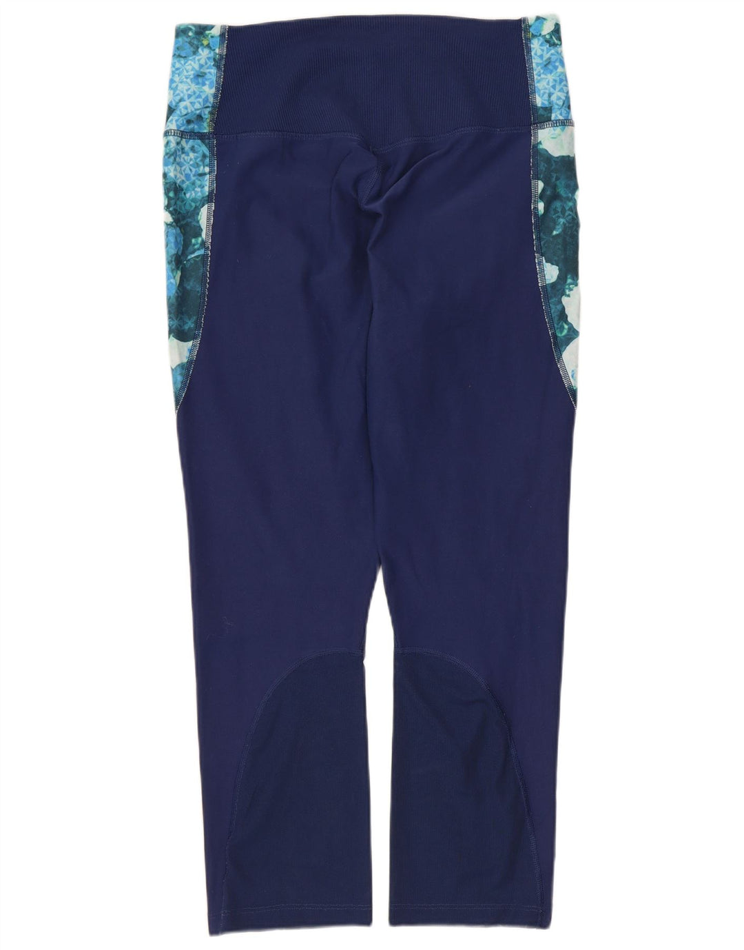 Nike Womens Dri Fit Capri Leggings UK 12 Medium Multicoloured Floral