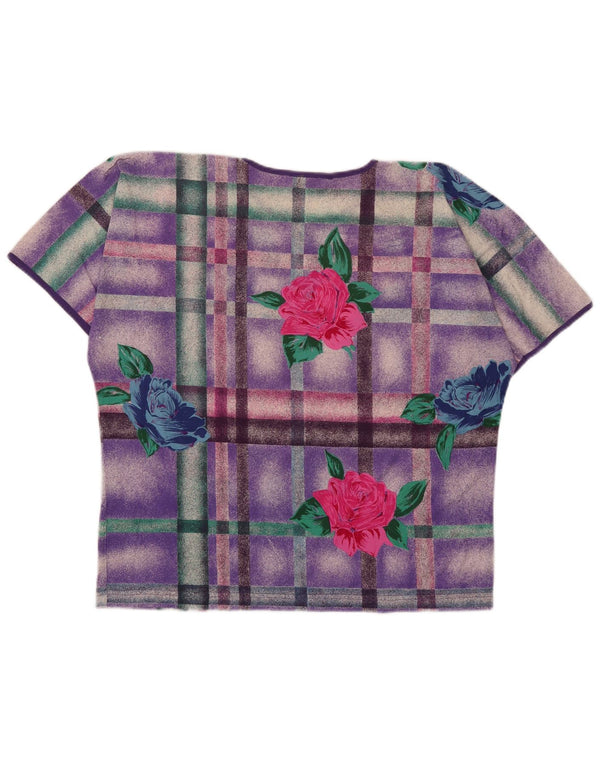 Marina Rinaldi Womens Graphic T-Shirt Top Size 25 Large Multicoloured