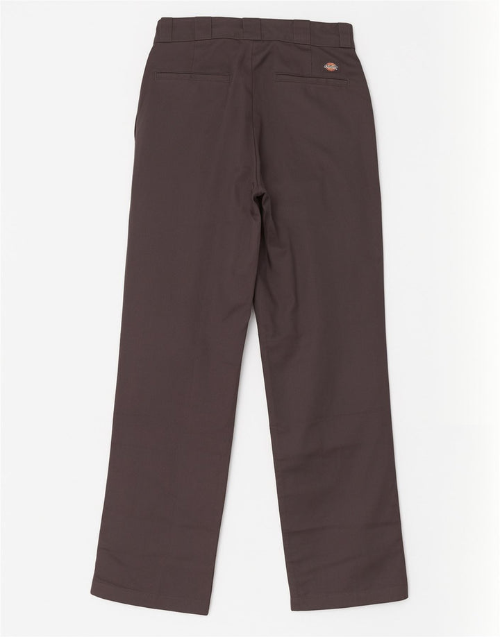 Dickies Mens Straight Original Fit Chino Trousers W30 L32 Grey Polyester