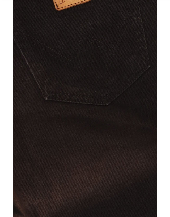 Wrangler Mens Texas Straight Jeans W34 L31 Black Cotton