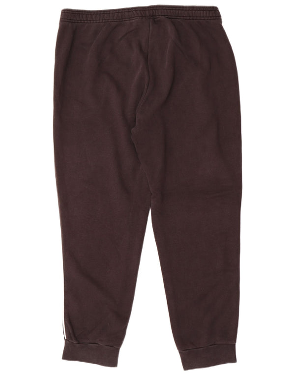 Adidas Mens Tracksuit Trousers Joggers XL Black Cotton