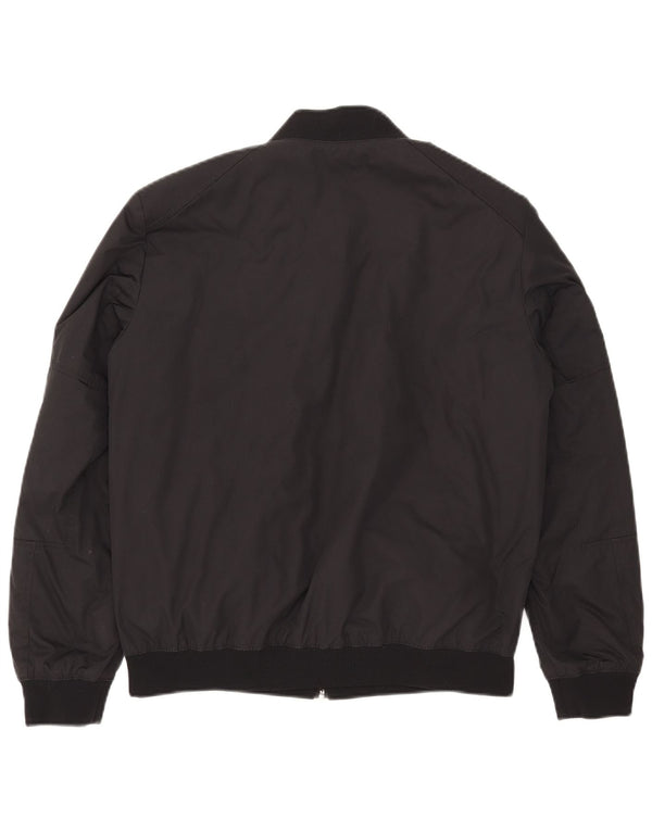 Hugo Boss Mens Reversible Jacket UK 36 Small Black Polyamide