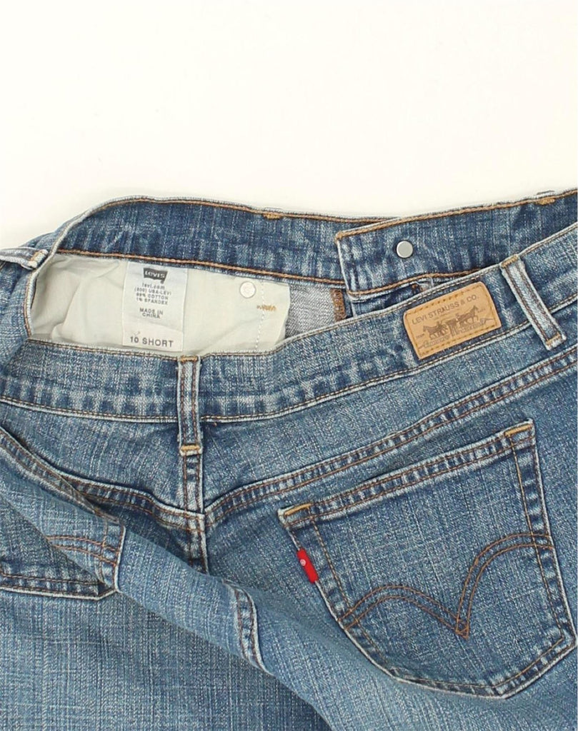 LEVI'S Womens Straight Jeans US 10 Large W32 L29 Blue Cotton | Vintage Levi's | Thrift | Second-Hand Levi's | Used Clothing | Messina Hembry 