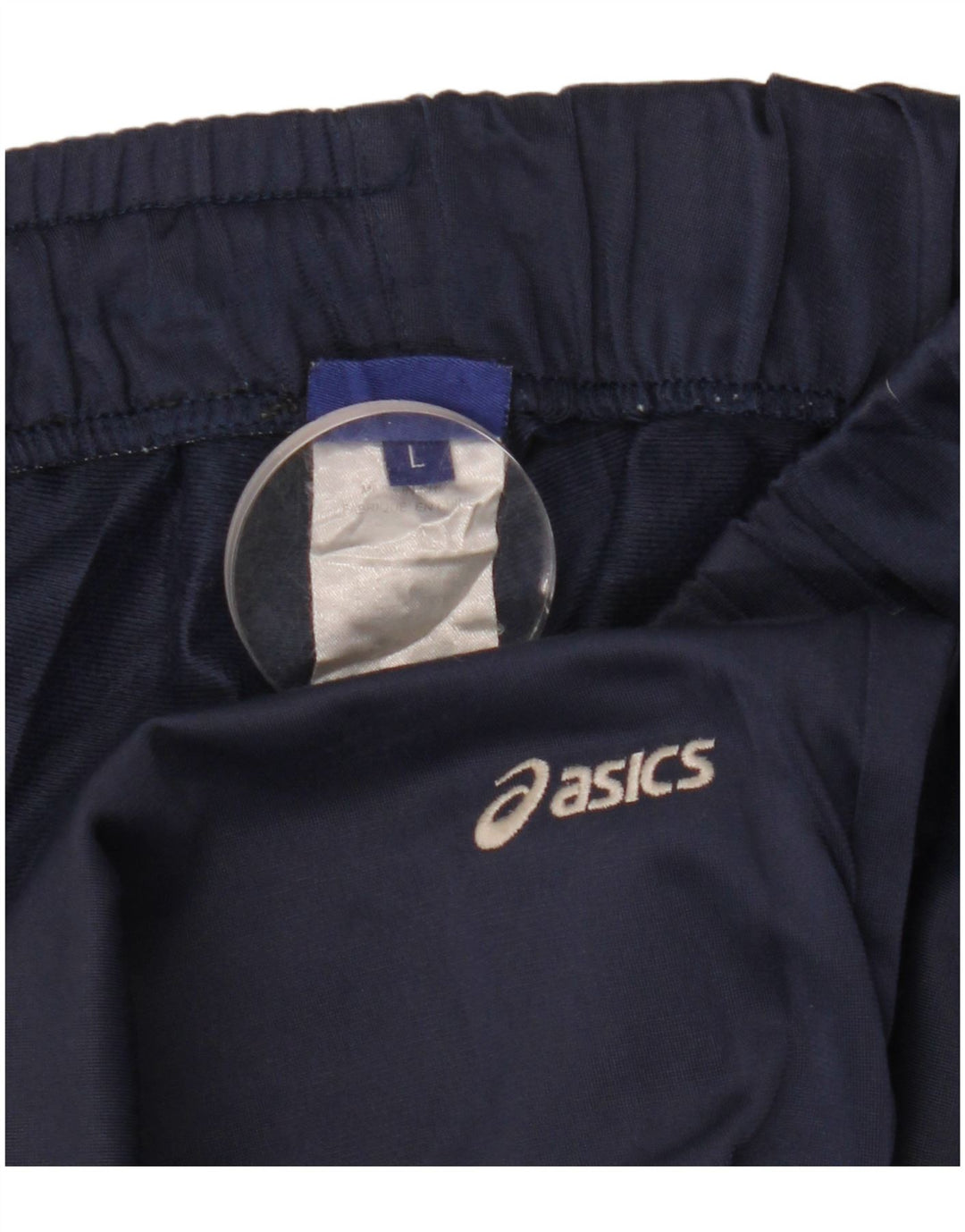 ASICS Mens Tracksuit Trousers Large  Navy Blue