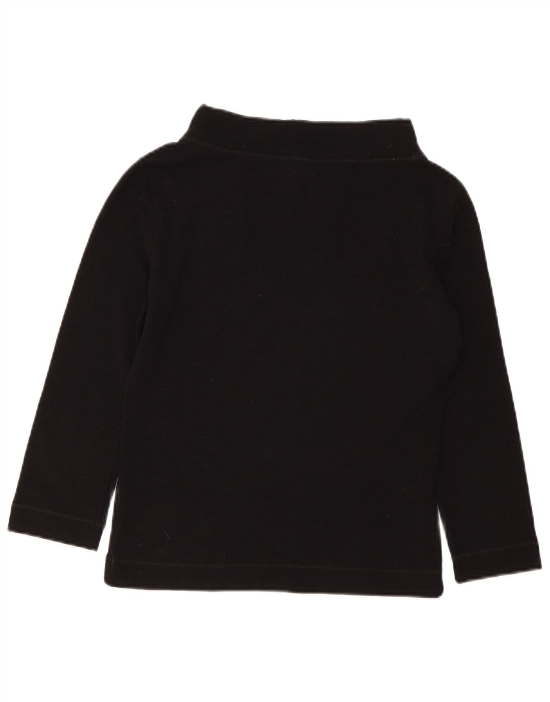 Marella Womens 3/4 Sleeve Turtle Neck Jumper Sweater UK 12 Medium Black