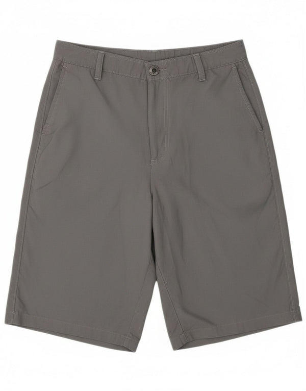 Under Armour Boys Loose Fit Chino Shorts 13-14 Years XL W30 Grey