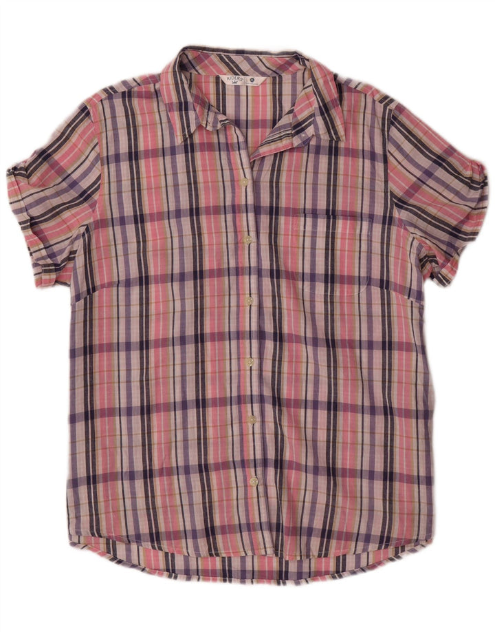 LEE Womens Riders Oversized Shirt UK 18 XL Multicoloured Check